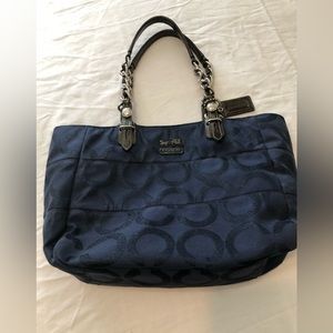 Coach Optic Navy tote E0968-14190